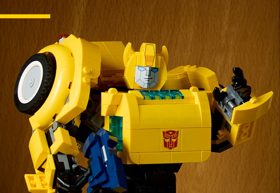 LEGO Bumblebee figure