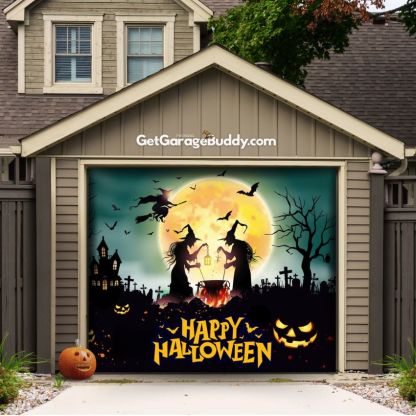 🎃GarageBuddy®️ Halloween Garage Door Covers