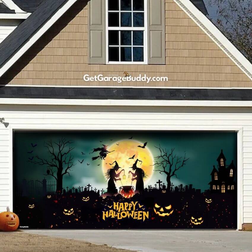 🎃GarageBuddy®️ Halloween Garage Door Covers