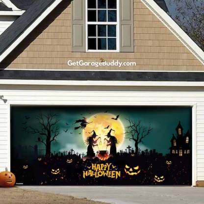 🎃GarageBuddy®️ Halloween Garage Door Covers