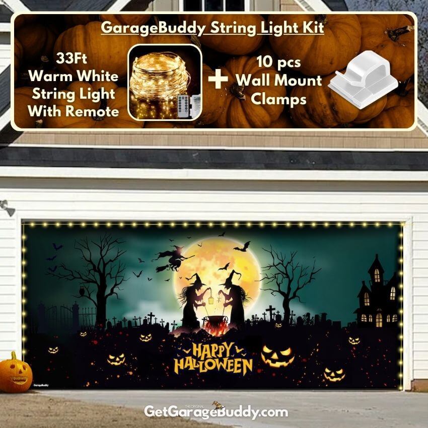 🎃GarageBuddy®️ Halloween Garage Door Covers