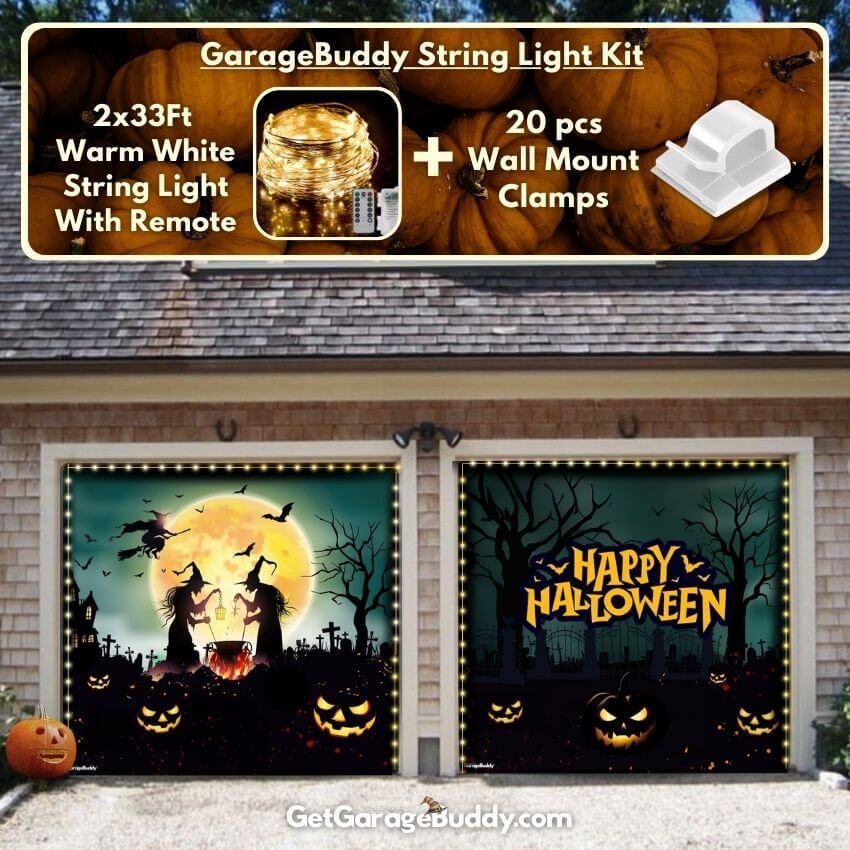 🎃GarageBuddy®️ Halloween Garage Door Covers