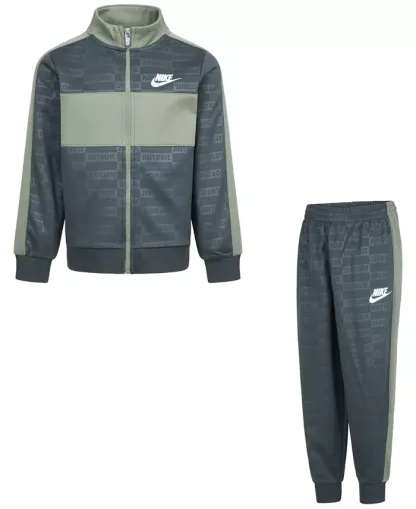 Little Boys Textured Jacket & Pants, 2-Piece Set