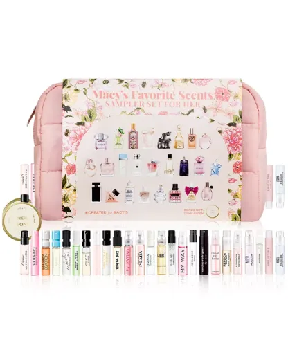 26-Pc. Fragrance Sampler Set For Her, Exclusively at Macy's