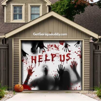 🎃GarageBuddy®️ Halloween Garage Door Covers