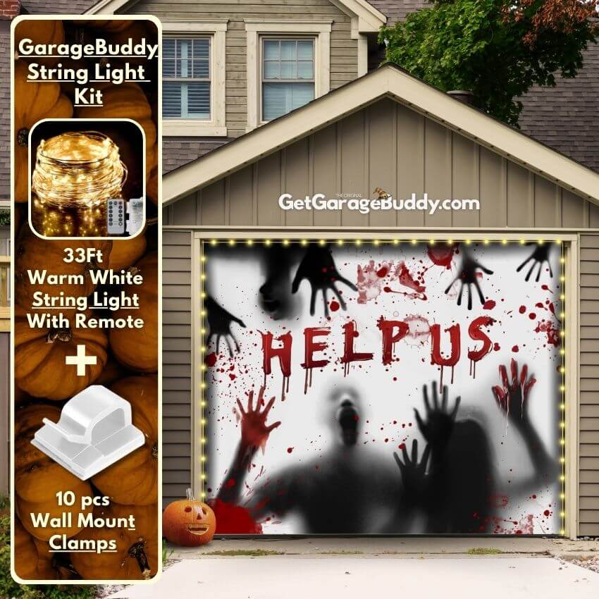 🎃GarageBuddy®️ Halloween Garage Door Covers