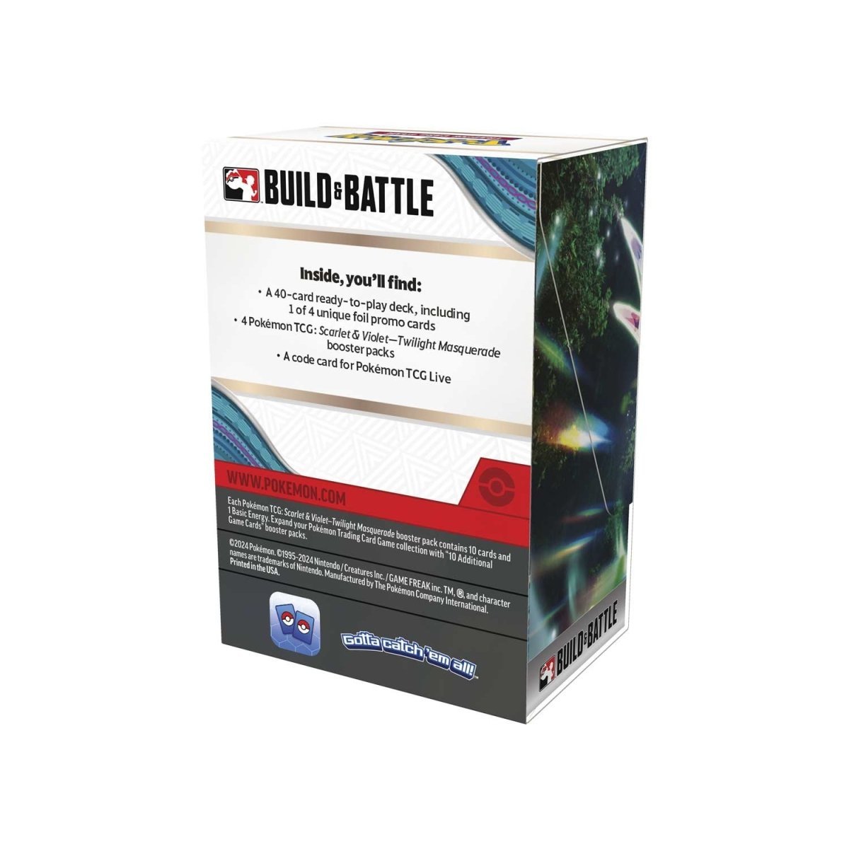 Pokémon TCG: Scarlet & Violet-Twilight Masquerade Build & Battle Box