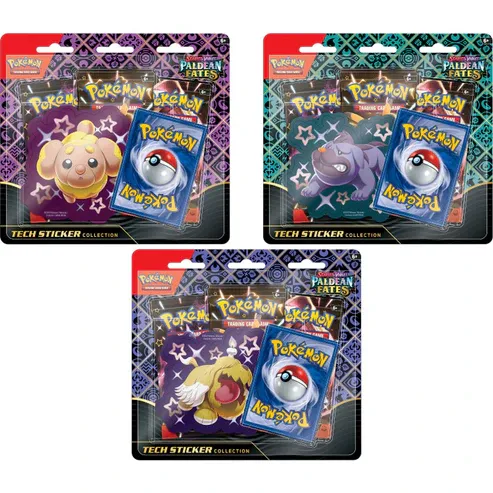 Paldean Fates Tech Sticker Collection (Full Set of Three)
