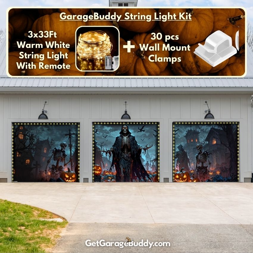 🎃GarageBuddy®️ Halloween Garage Door Covers