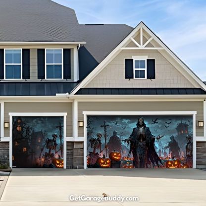 🎃GarageBuddy®️ Halloween Garage Door Covers