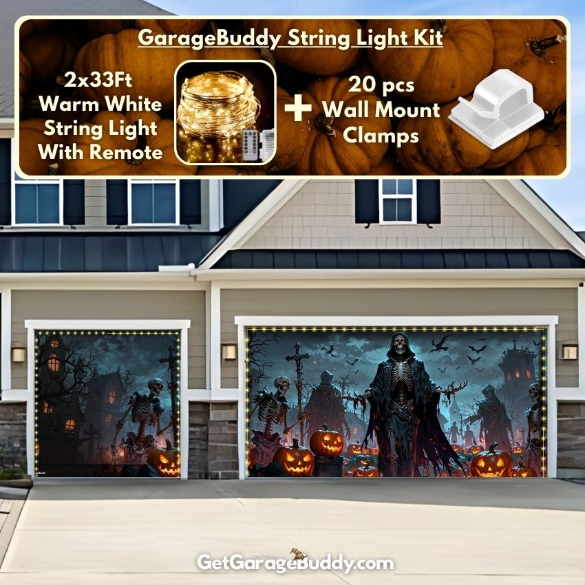 🎃GarageBuddy®️ Halloween Garage Door Covers