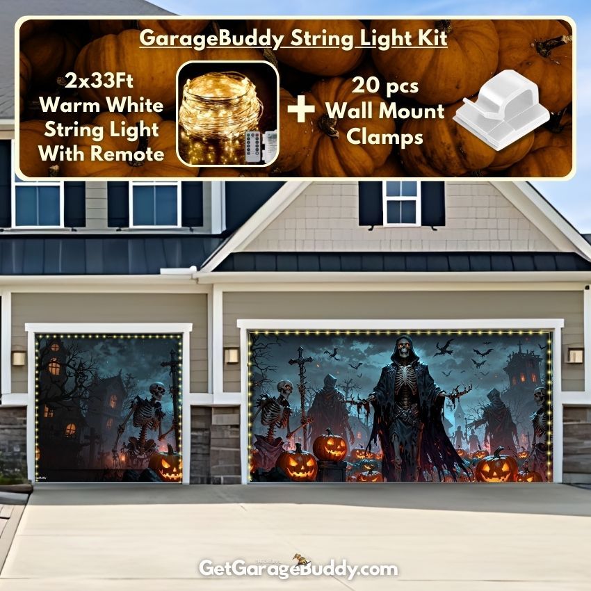 🎃GarageBuddy®️ Halloween Garage Door Covers
