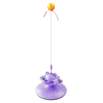 Rotating feeder slow feeding cat toy cat teasing stick