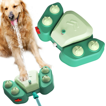 Dog automatic drinking water feeding machine outdoor water spray