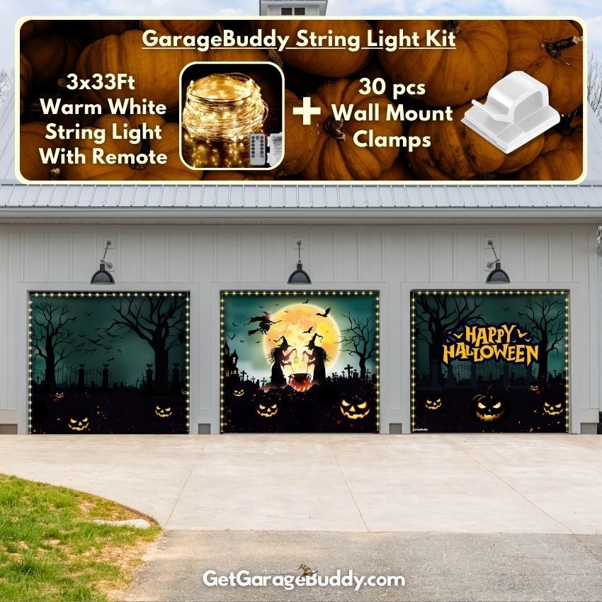 🎃GarageBuddy®️ Halloween Garage Door Covers