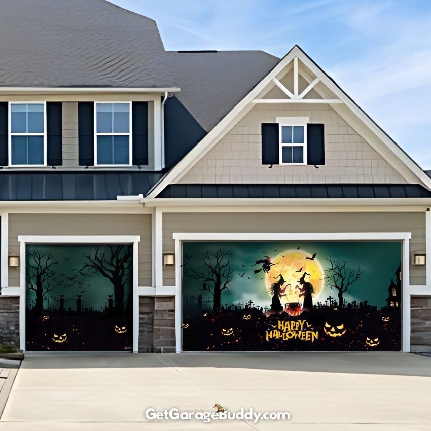 🎃GarageBuddy®️ Halloween Garage Door Covers