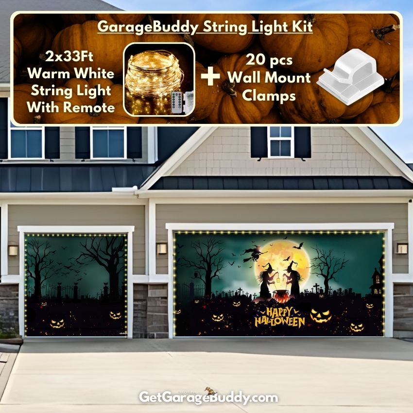 🎃GarageBuddy®️ Halloween Garage Door Covers