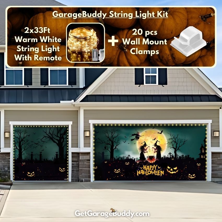 🎃GarageBuddy®️ Halloween Garage Door Covers