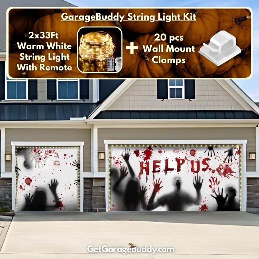 🎃GarageBuddy®️ Halloween Garage Door Covers