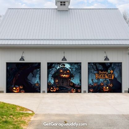 🎃GarageBuddy®️ Halloween Garage Door Covers