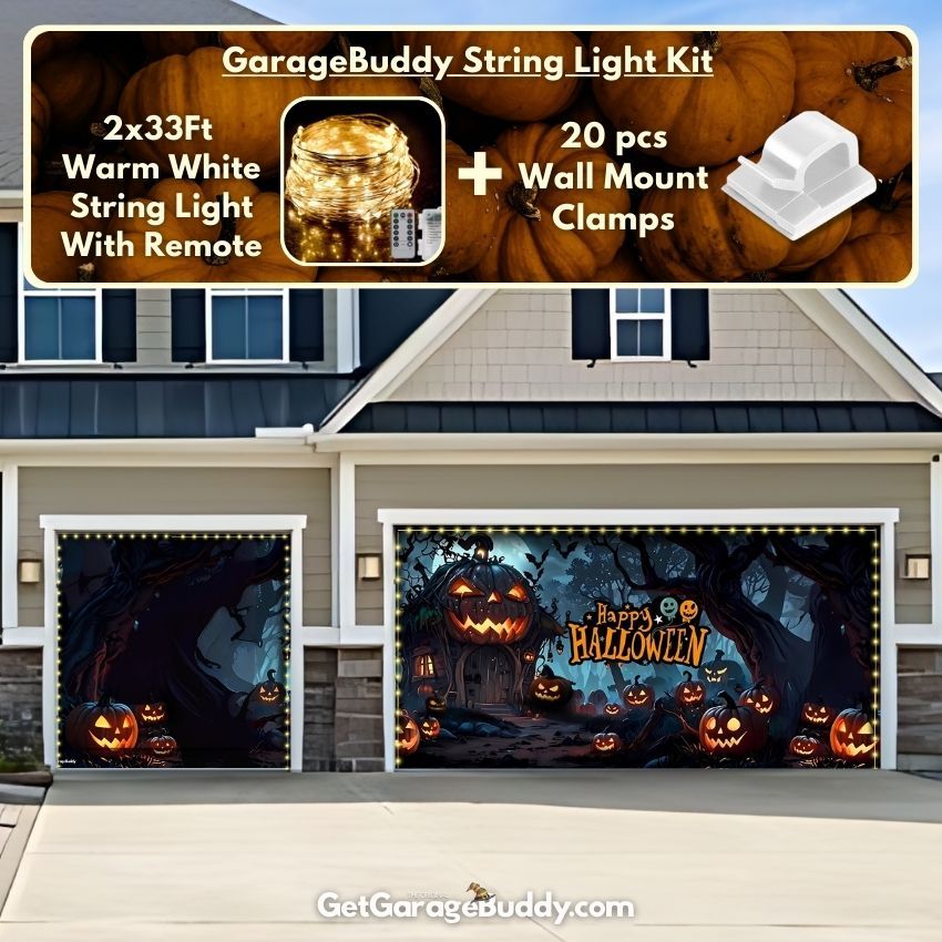 🎃GarageBuddy®️ Halloween Garage Door Covers
