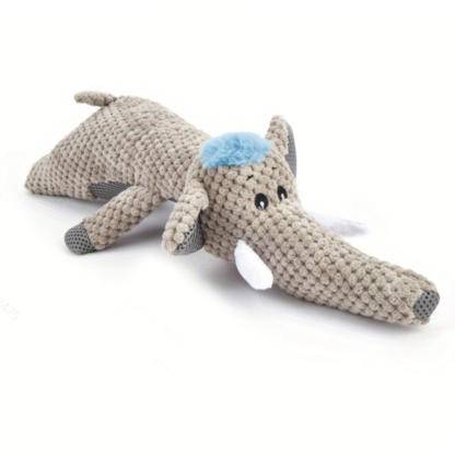 2024 hot new dog vocal toys, large and small dog toys, cartoon lion elephant wolf molar pet toys