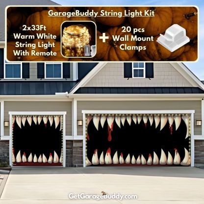 🎃GarageBuddy®️ Halloween Garage Door Covers