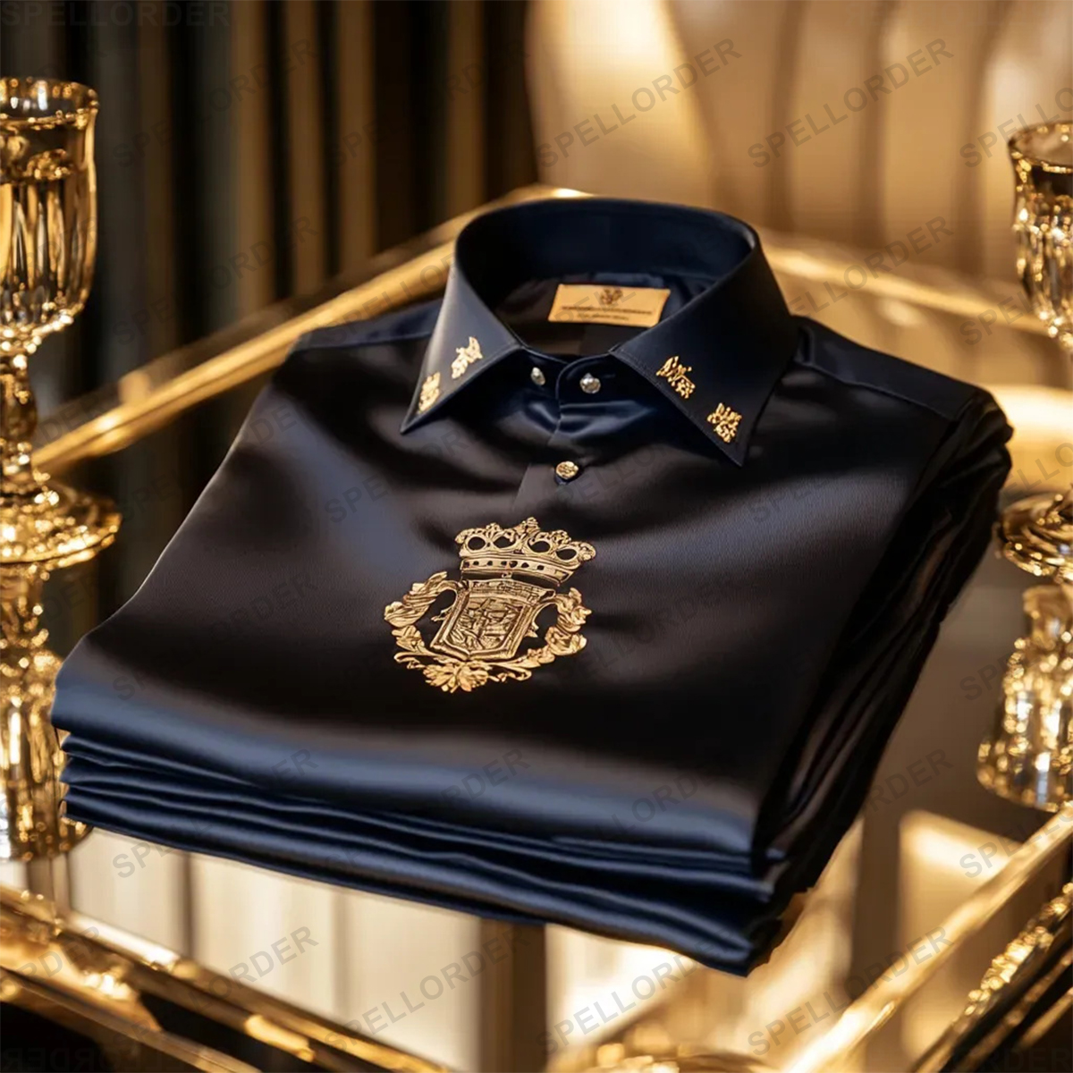 Classic Style wrinkle-resistant formal casual long sleeve shirt