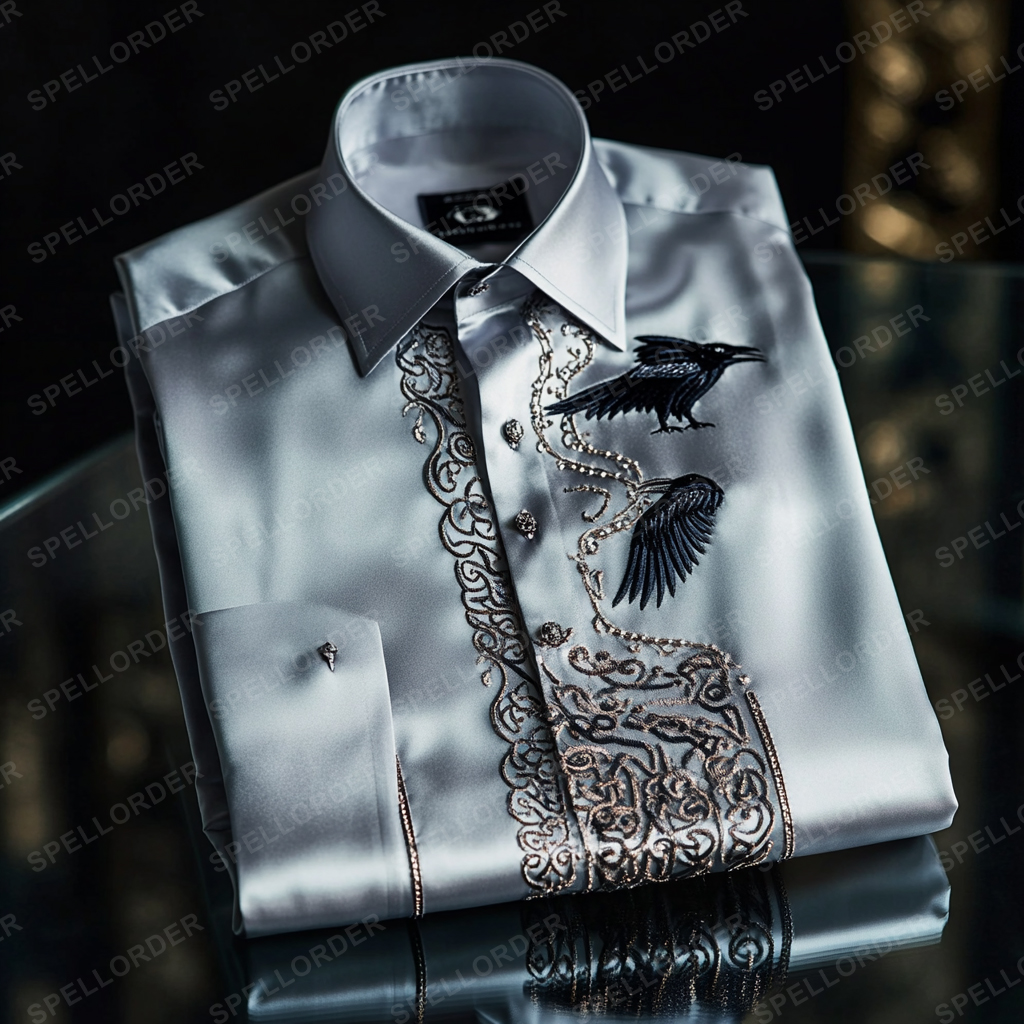 Luxury classic viking style outdoor vacation business casual long sleeve shirt