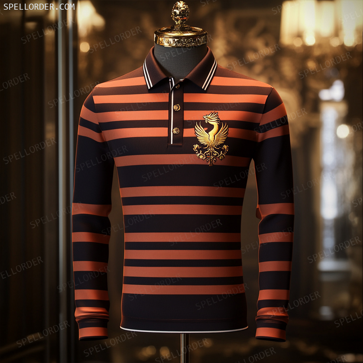 Classic comfortable business leisure vacation Long Sleeve Polo Shirts