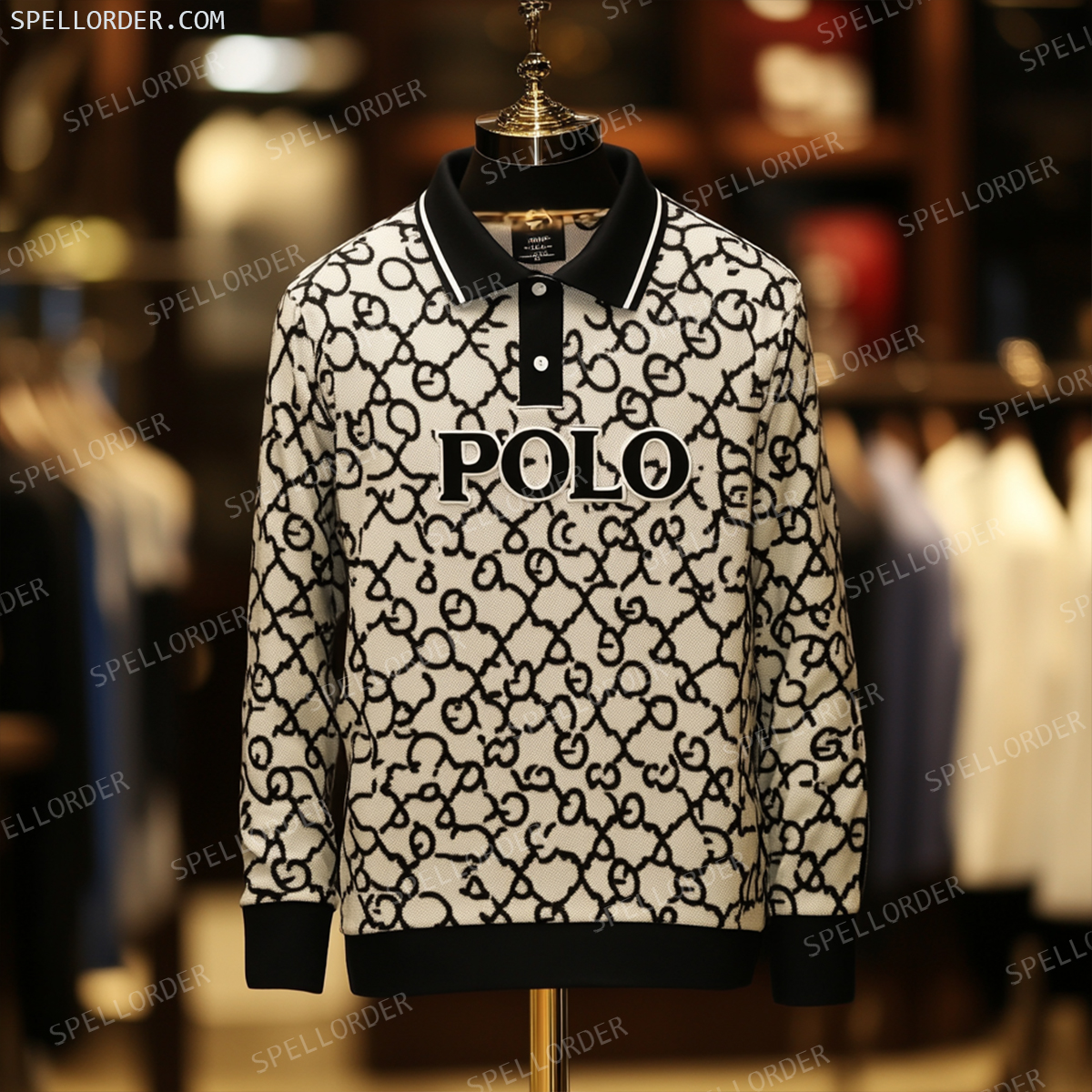 Classic comfortable business leisure vacation Long Sleeve Polo Shirts