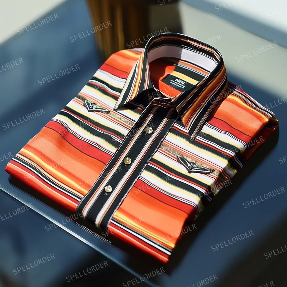 Western luxury exclusive design classic business vacation casual shirt