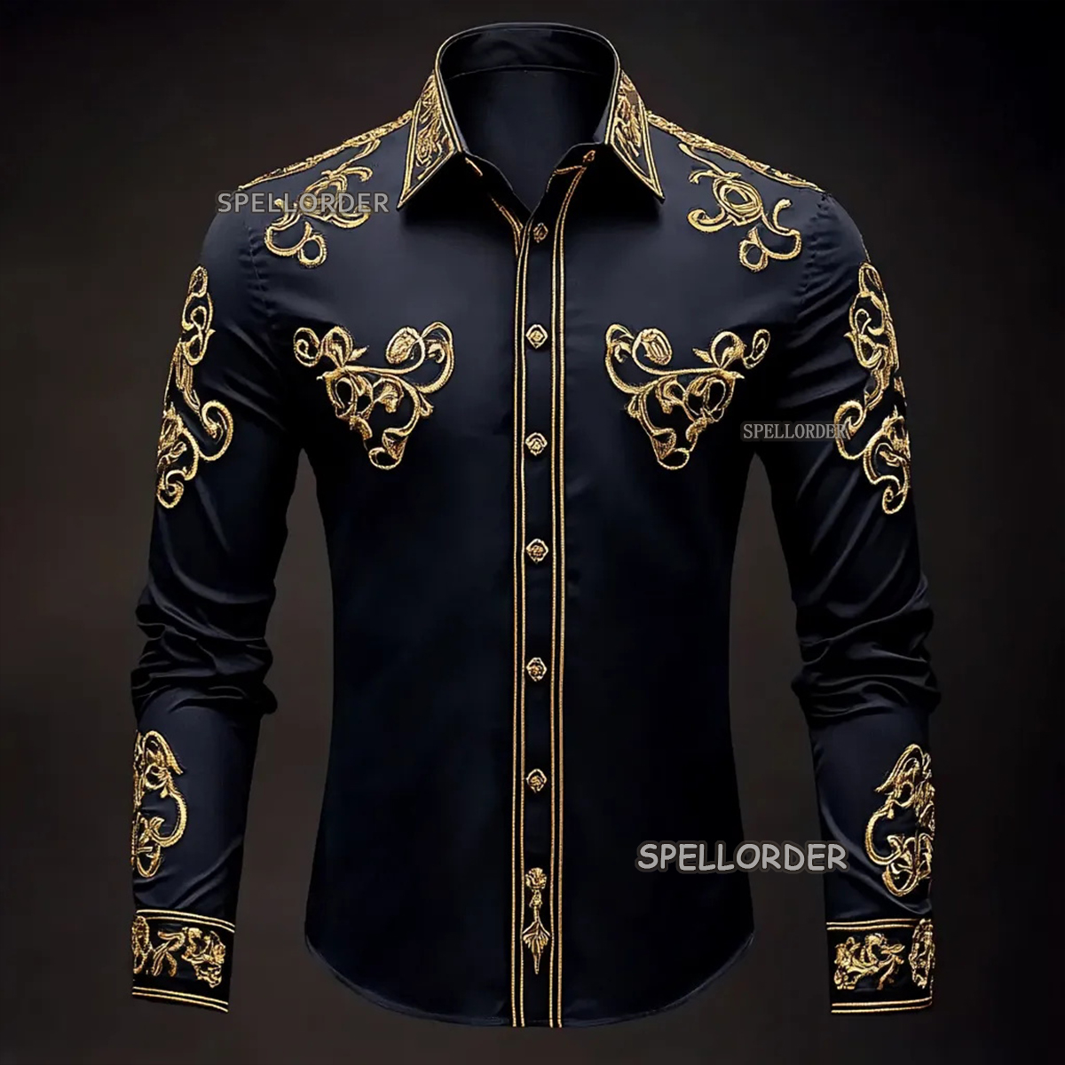 Sophistication And Refined Elegance-100% Good Quality High Elasticity Anti-Wrinkle Shirt