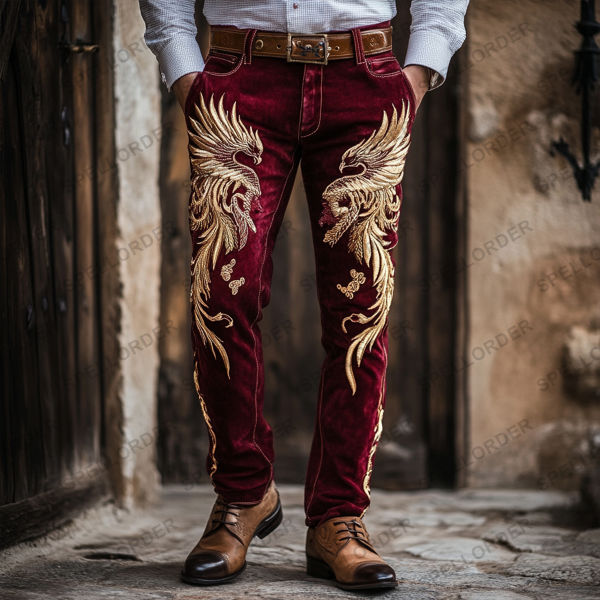 American western style jeans 