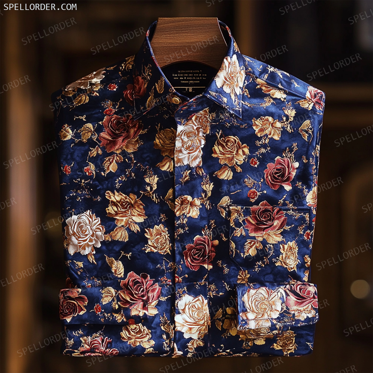 High-end Men's Shirt Exclusive Luxury Styles Comfortable Business Leisure Vacation Shirt