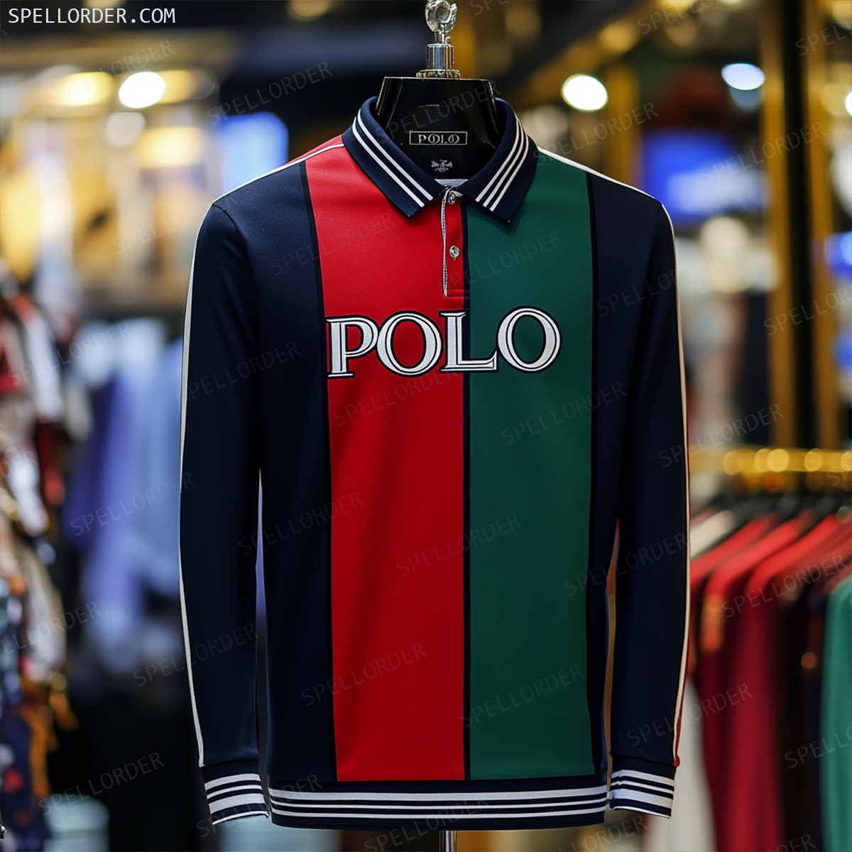 Classic comfortable business leisure vacation Long Sleeve Polo Shirts