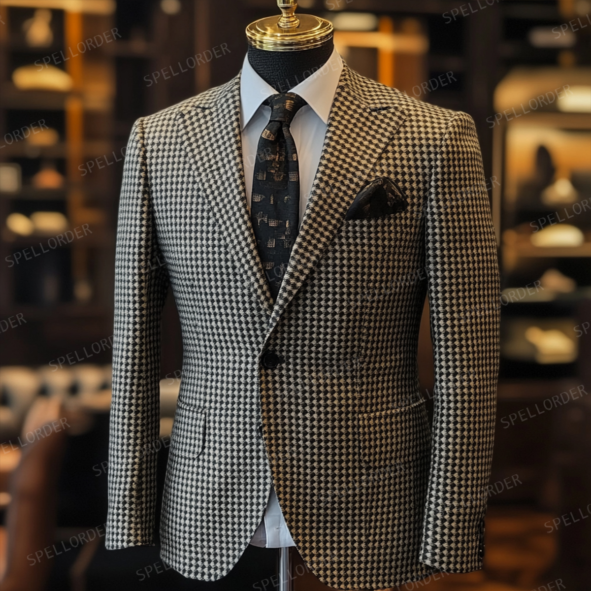 Men's Luxury Embroidery Business Casual Fashion Blazer Jacket Suit  Jacke Anzug