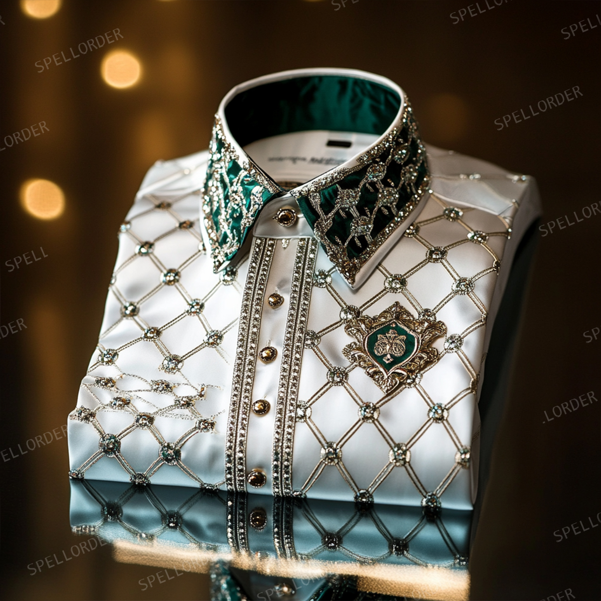 Men's sophisticated business casual vacation shirts high quality high elasticity 100% anti-wrinkle shirt