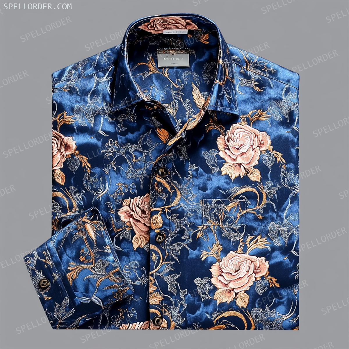 High-end Men's Shirt Exclusive Luxury Styles Comfortable Business Leisure Vacation Shirt