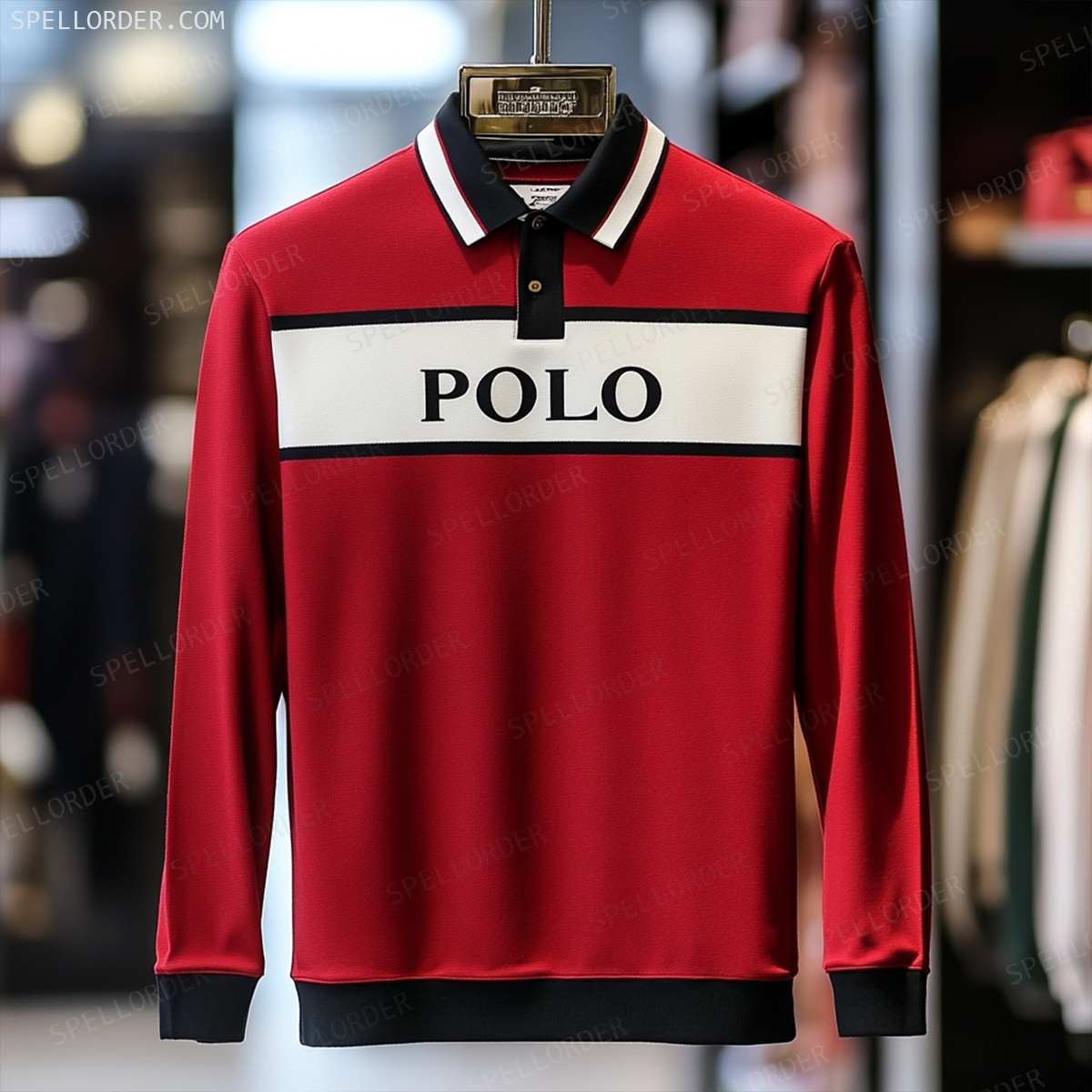 Classic comfortable business leisure vacation Long Sleeve Polo Shirts