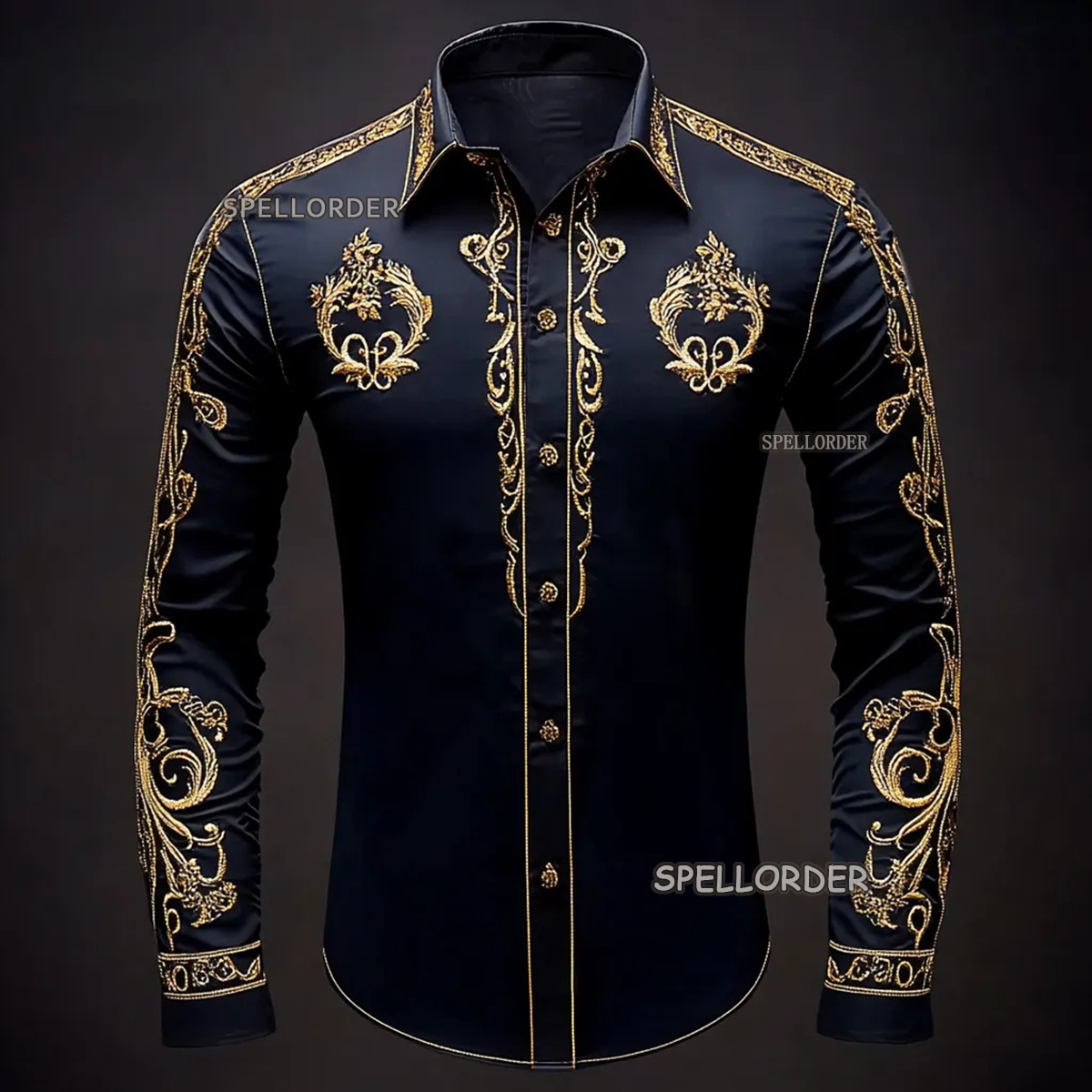 Sophistication And Refined Elegance-100% Good Quality High Elasticity Anti-Wrinkle Shirt