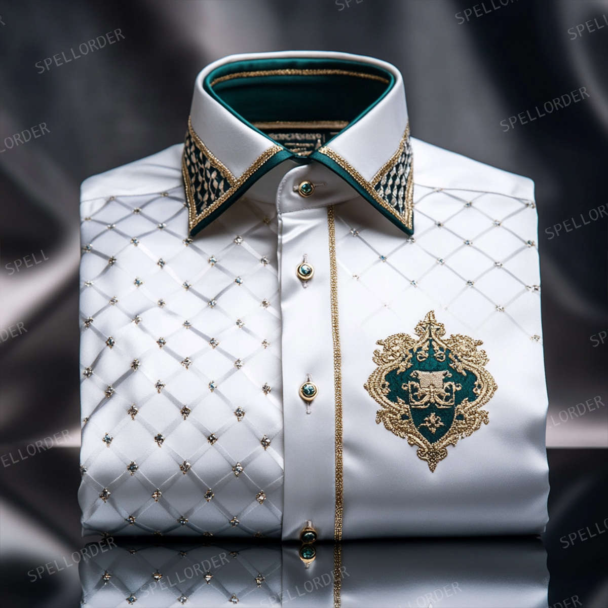 Men's sophisticated business casual vacation shirts high quality high elasticity 100% anti-wrinkle shirt