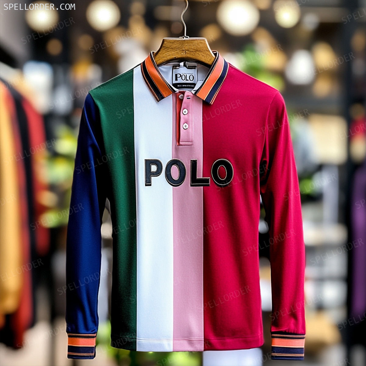 Classic comfortable business leisure vacation Long Sleeve Polo Shirts