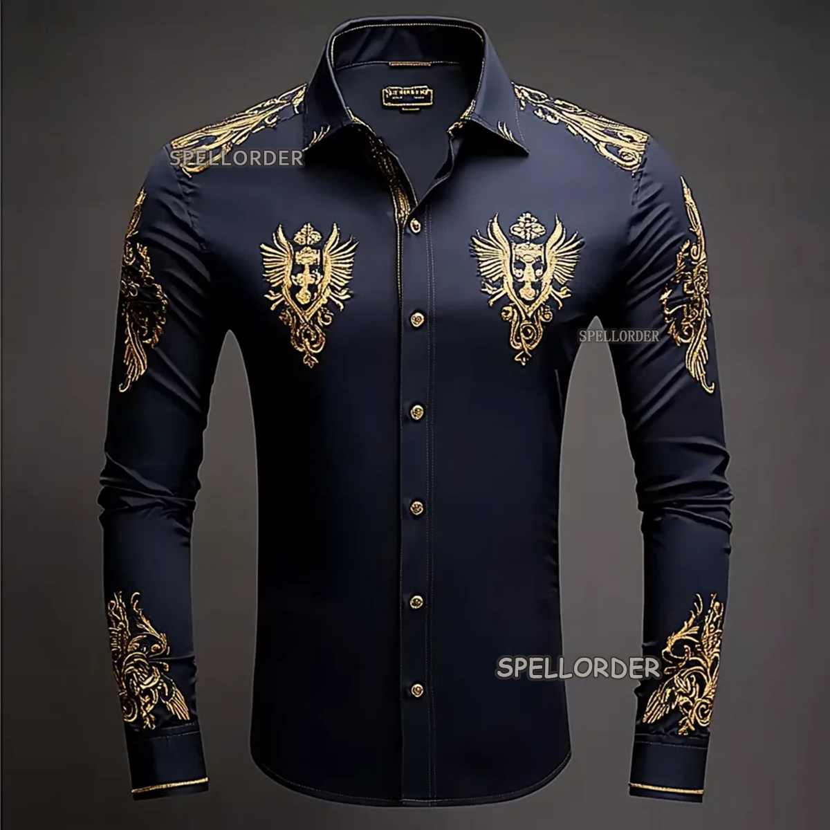 Sophistication And Refined Elegance-100% Good Quality High Elasticity Anti-Wrinkle Shirt