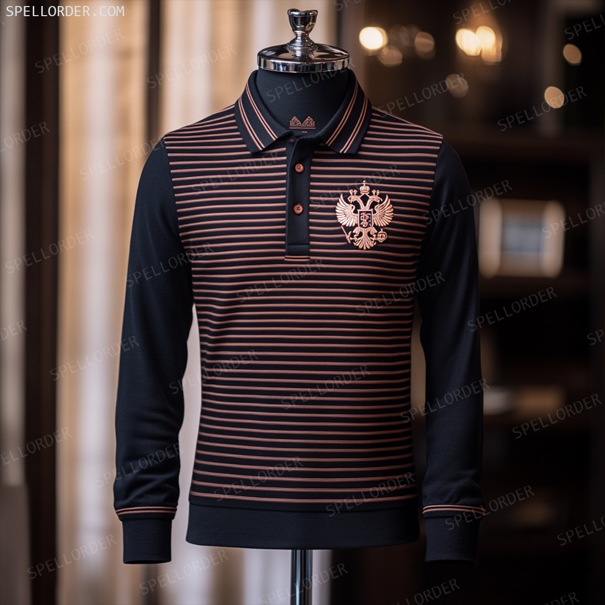 Classic comfortable business leisure vacation Long Sleeve Polo Shirts