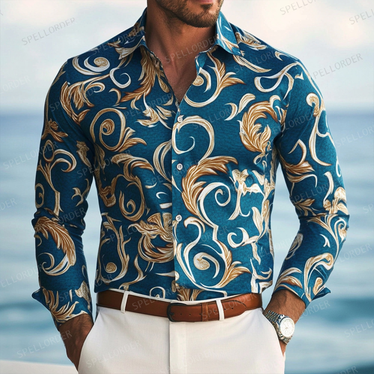 Sophistication And Refined Elegance-100% Good Quality High Elasticity Anti-Wrinkle Shirt