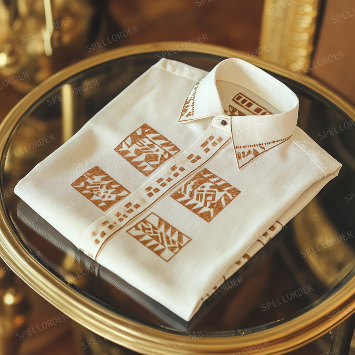 Men Classic Casual Linen Cotton Shirt