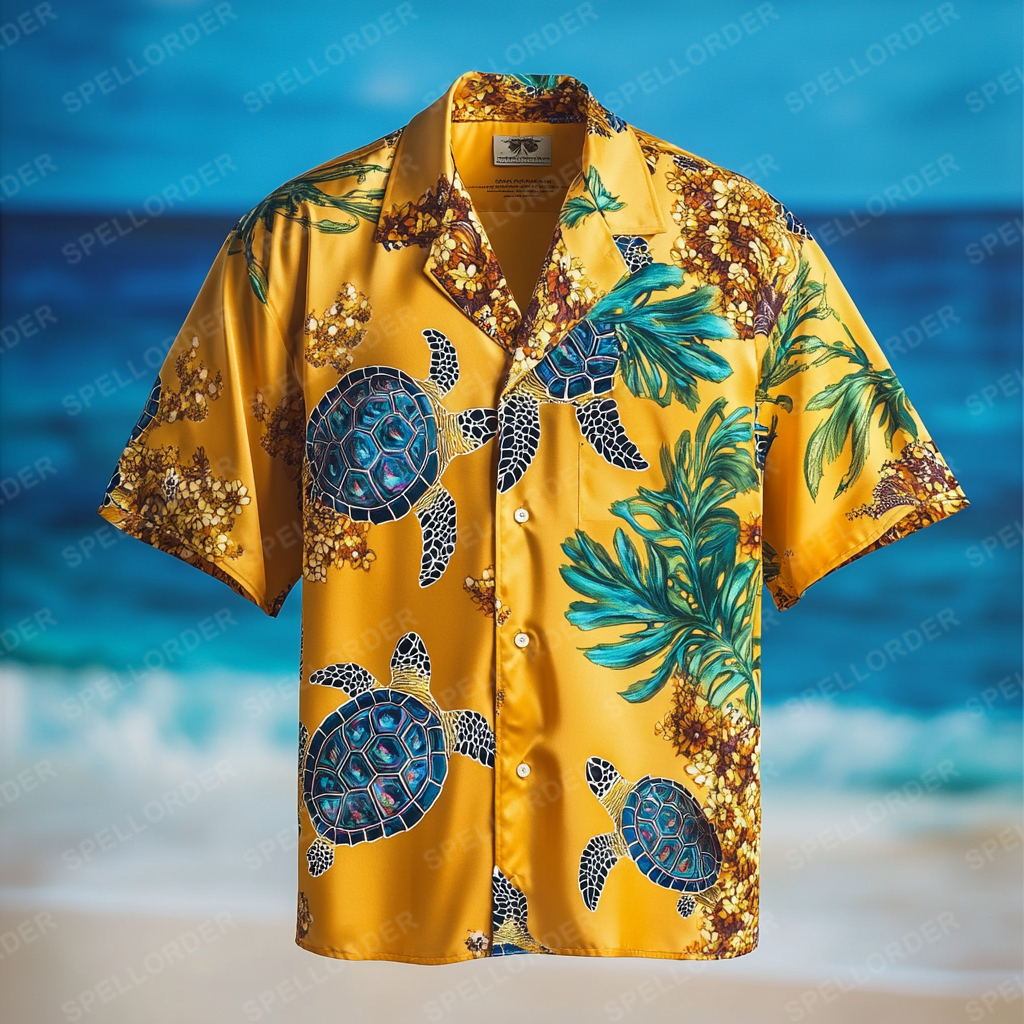 Supreme Comfort Luxe Soft Stretch Vacation Casual Hawaii Shirt 