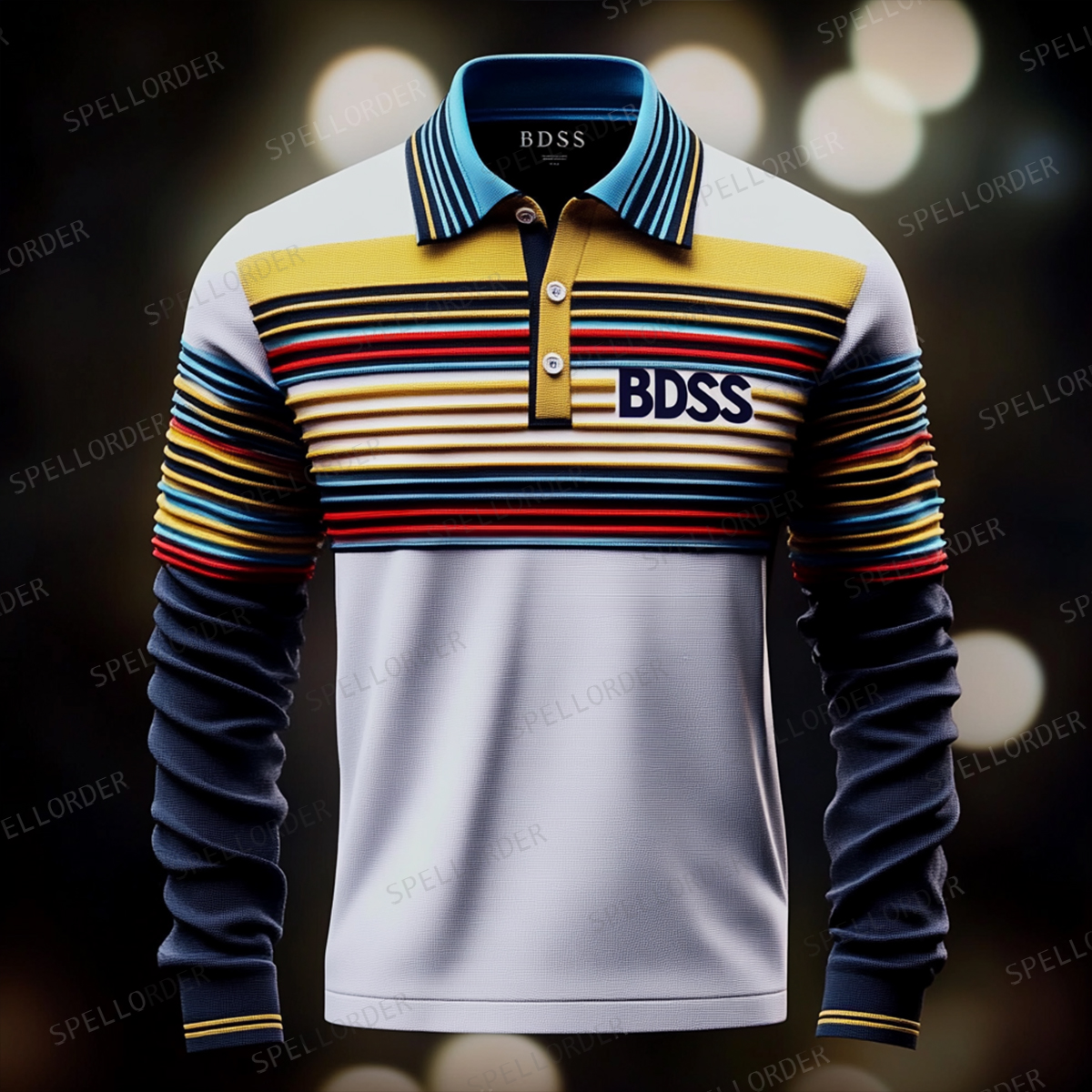 Classic comfortable business leisure vacation Long Sleeve Polo Shirts