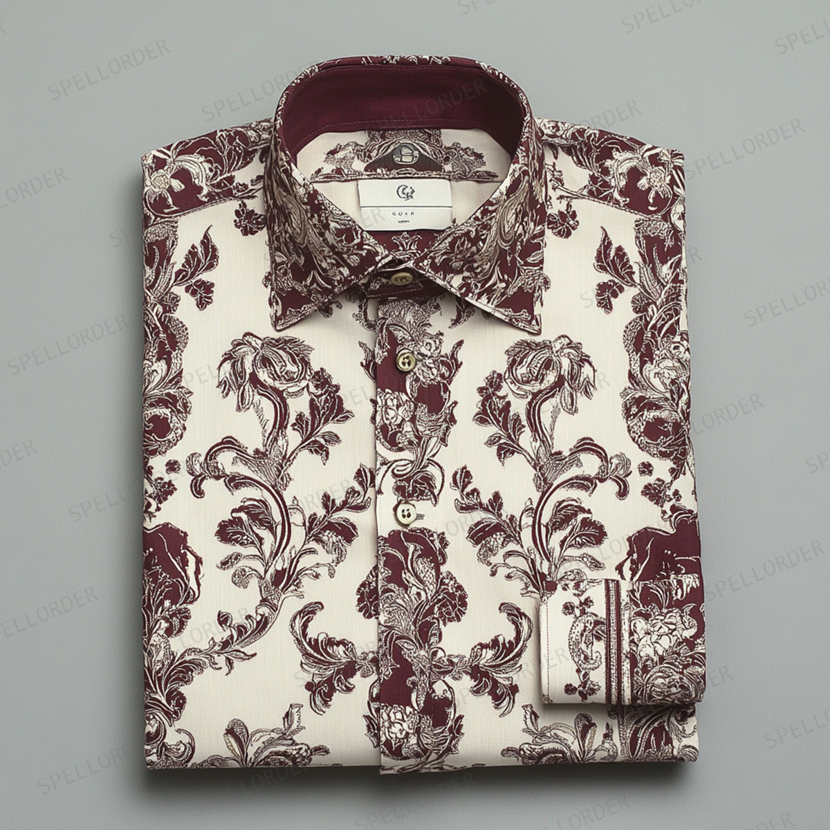High-end Men's Shirt Exclusive Luxury Styles Comfortable Business Leisure Vacation Shirt